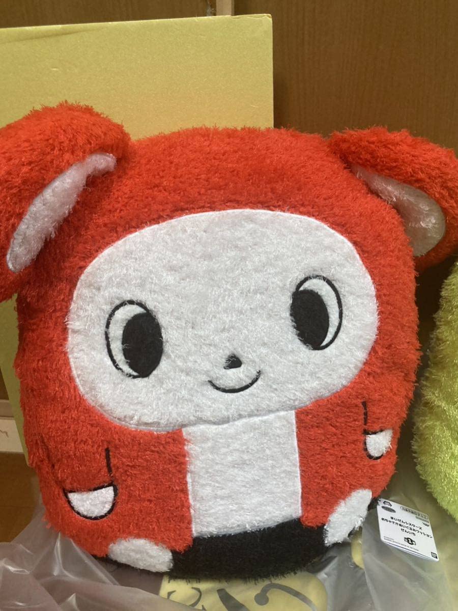 マイゼンシスターズめちゃデカクッションとぬいぐるみ5個セット まいぜんシスターズ めちゃでかぬいぐるみクッションぜんいち