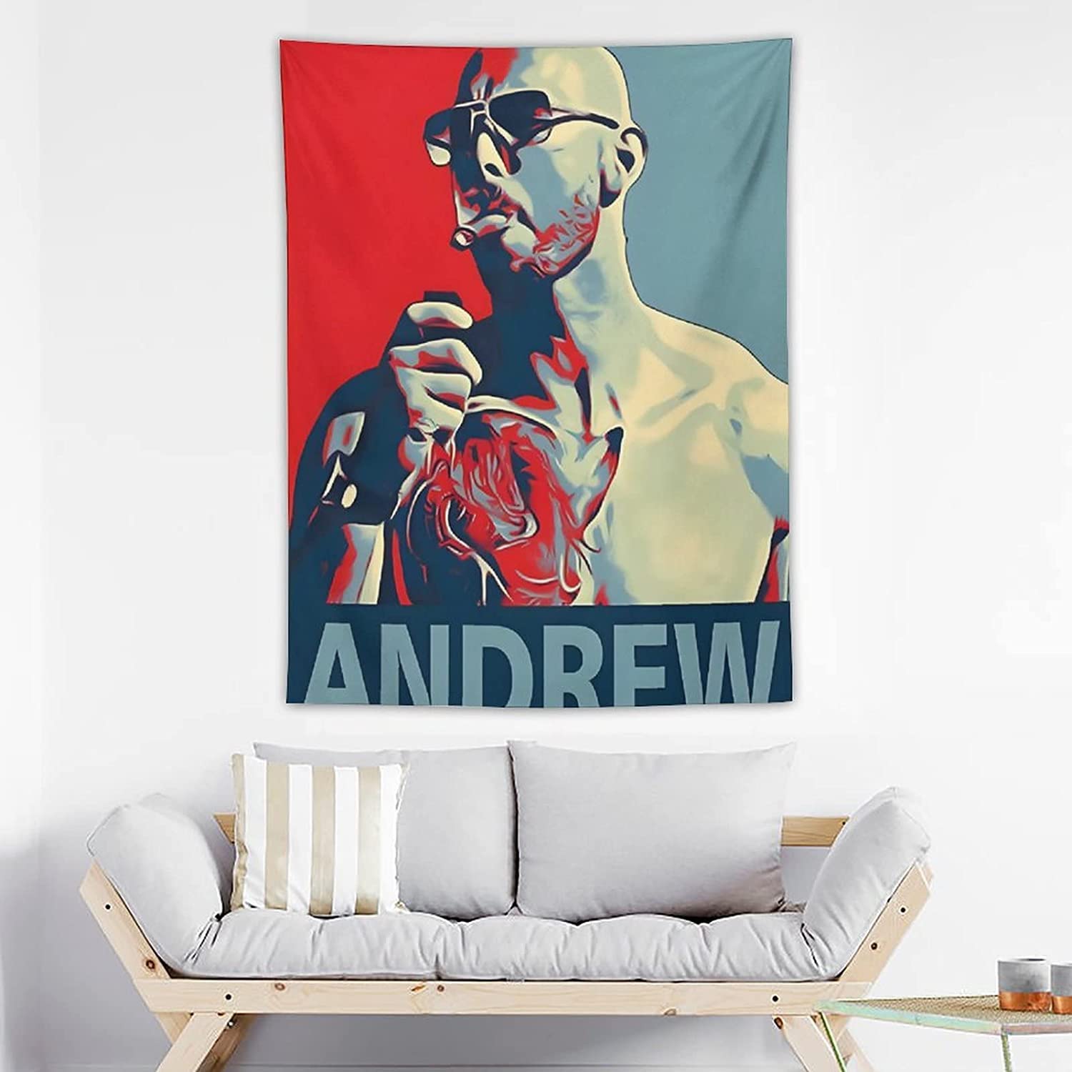 Andrew Tate 100 x 150 cm Canvas Art Print Painting Polyester
