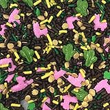 No Drama Llama and Cactus Edible Glitter Sprinkles & Confetti Cake Cookie Cupcake IceCream Donut Decoration Quins 4oz