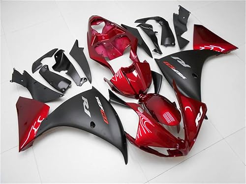 Miniatura 2 de NT FAIRING Molde de inyección rojo negro carenado apto para Yamaha 2009 2010 2011 YZF R1 Kit pintado del mercado de accesorios ABS plástico conjunto