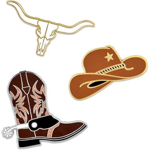 PinMart Cowboy Western Lapel Pin