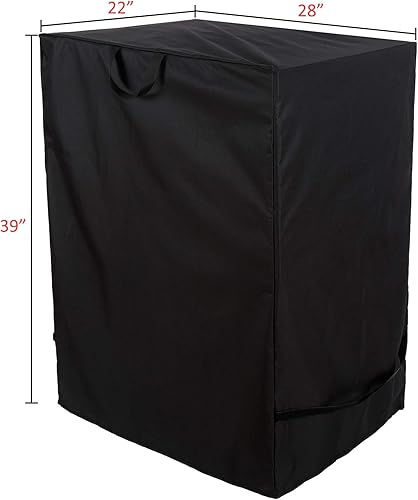 Miniatura 2 de Nicunom Funda para ahumador eléctrico de 40 pulgadas, cubierta de parrilla impermeable 600D, tela resistente al polvo a los rayos UV y a la