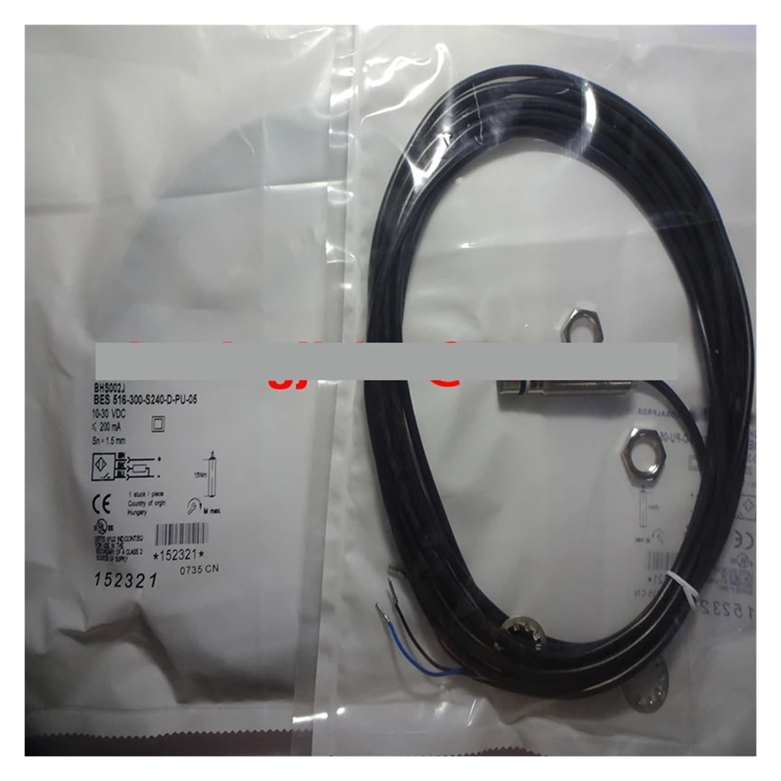 EWHBGSJOP 1pcs sensor BHS0001 BES516-100-S45-S4-D proximity switch