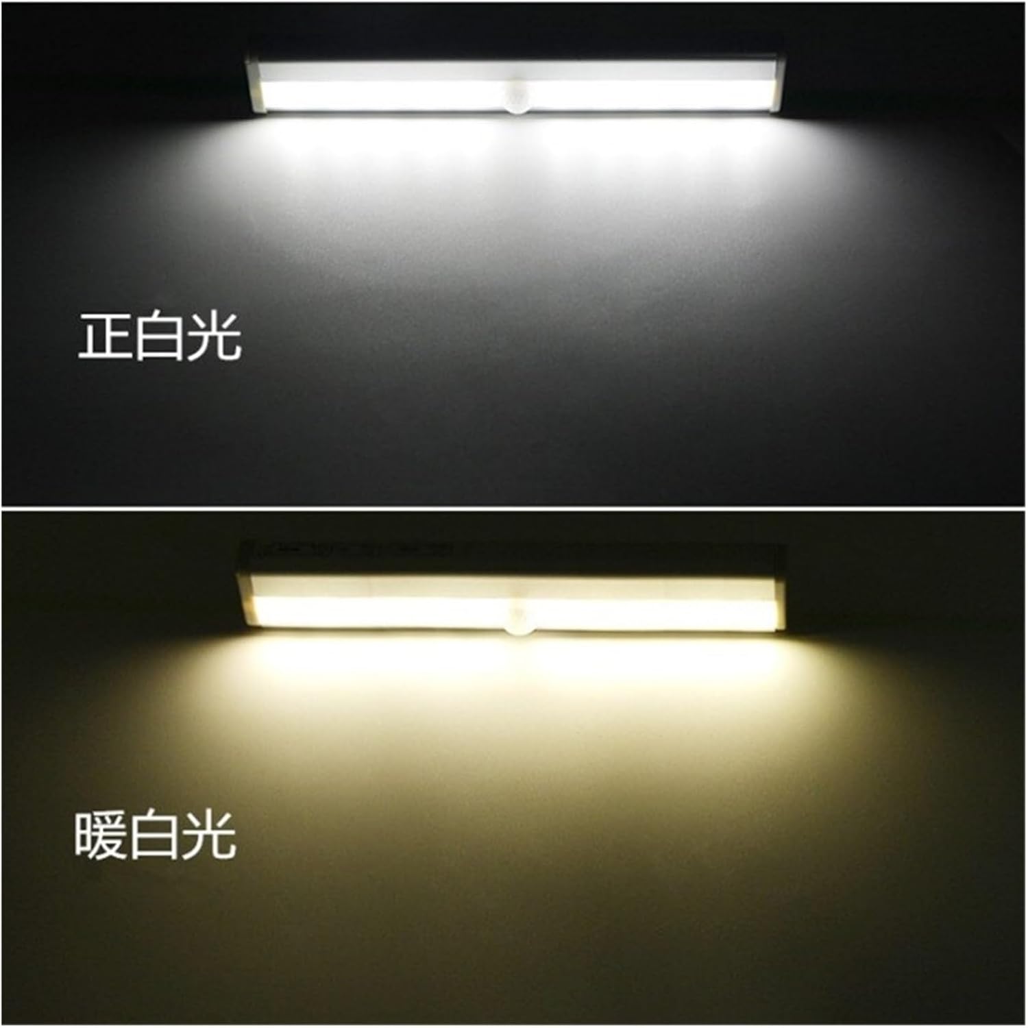 Smart Strip Led Human Body Sensor Light Wall Cabinet Cabinet Light Battery Wardrobe Light USB Corridor Night Light 0.8-3.8W (Color : Simple 160 lamp Beads)