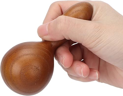 Miniatura 4 de Masaje de mano de madera, martillo portátil de masaje de aceite esencial de madera de teca, martillo de masaje de terapia de madera, herramienta de