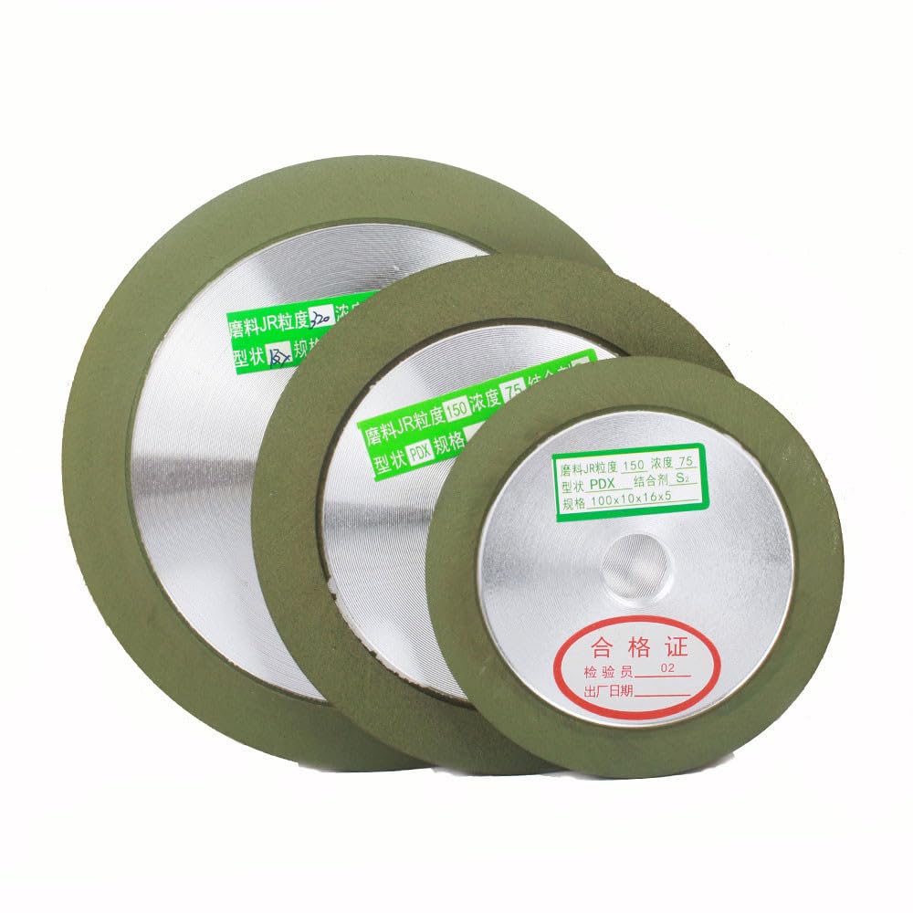 Disco da taglio con mola diamantata da 100/125/150 mm, affilatrice per smerigliatrice in resina, metallo duro per fresa in acciaio al tungsteno, 150x32x10x8,320