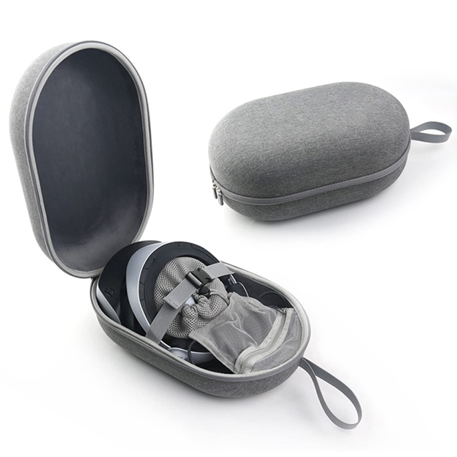HUAYUWA Étui de Transport Rigide VR pour PlayStation VR2, Sac de Rangement Compatible avec Casque PS VR2 et manettes tactiles, Accessoires pour la Maison et Les Voyages