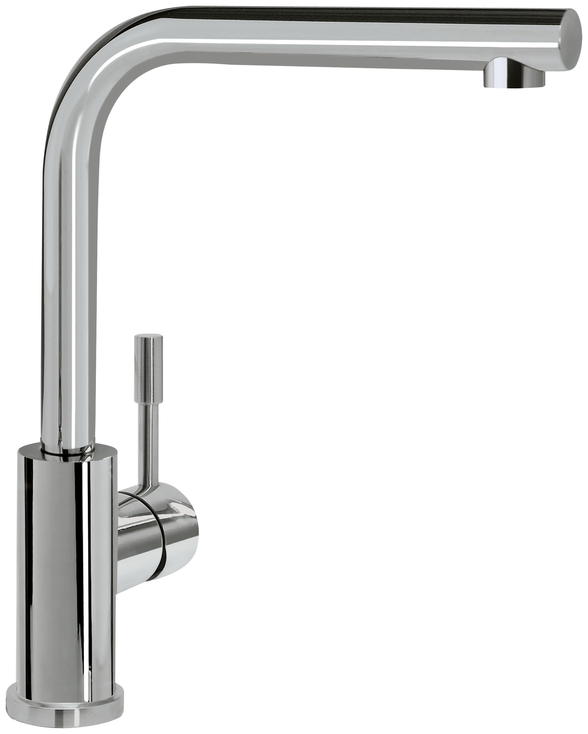 Villeroy & Boch 966801LE - Grifo para fregadero, con acabado de acero inoxidable pulido