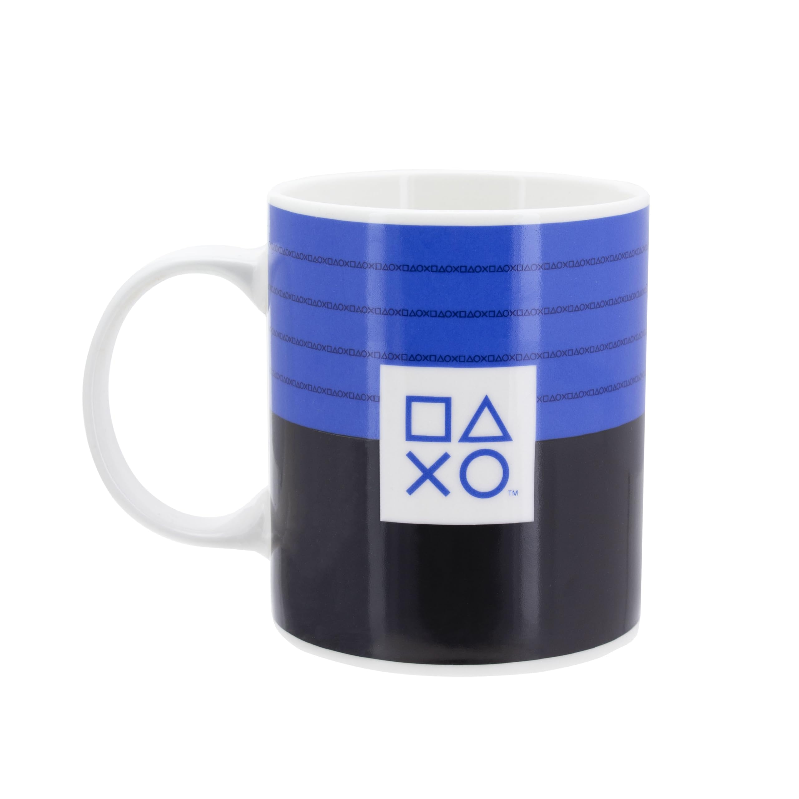 Paladone Black,Blue,White Playstation Stripe Mug