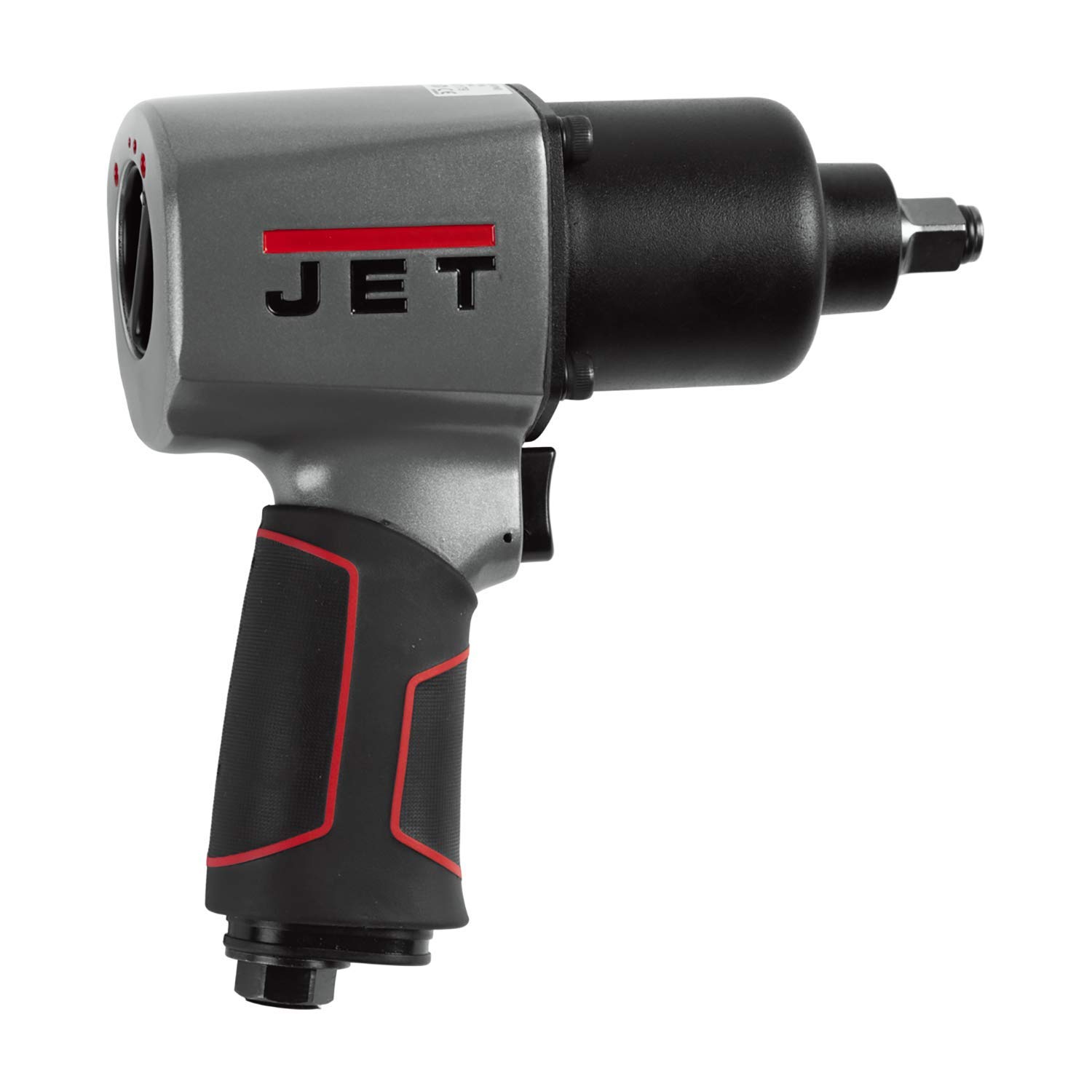 Llave de impacto JET JAT-104 de 900 pies-libras que afloja tornillos oxidados sin esfuerzo