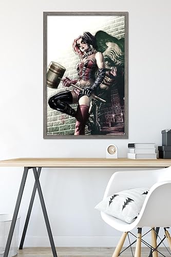 Miniatura 41 de Trends International DC Comics - Póster de pared de Harley Quinn, 22.375 x 34 pulgadas, versión premium sin marco