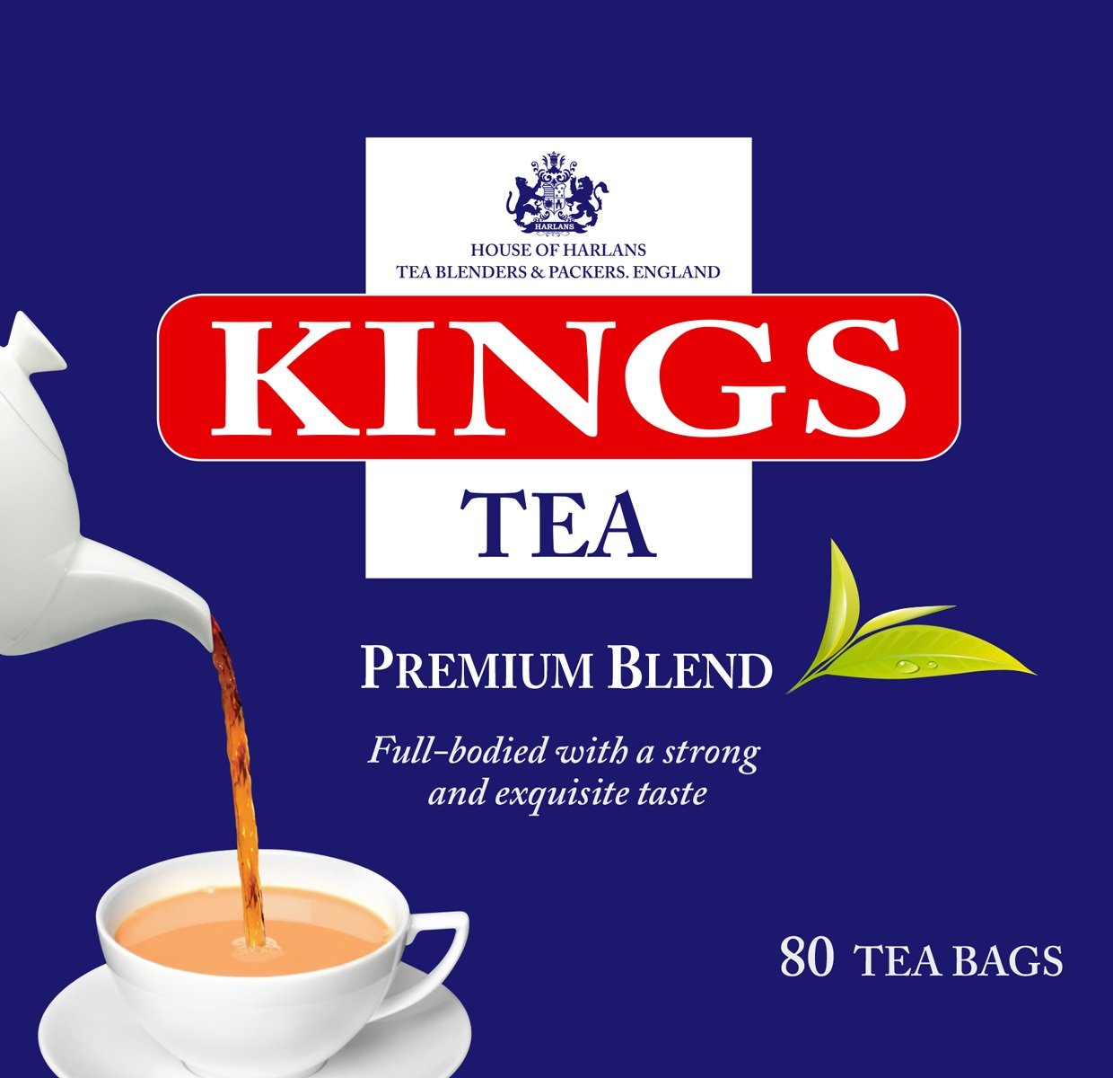 Buy KINGS TEA, ENGLISH BREAKFAST, 160 TEA BAGS Online at desertcartINDIA