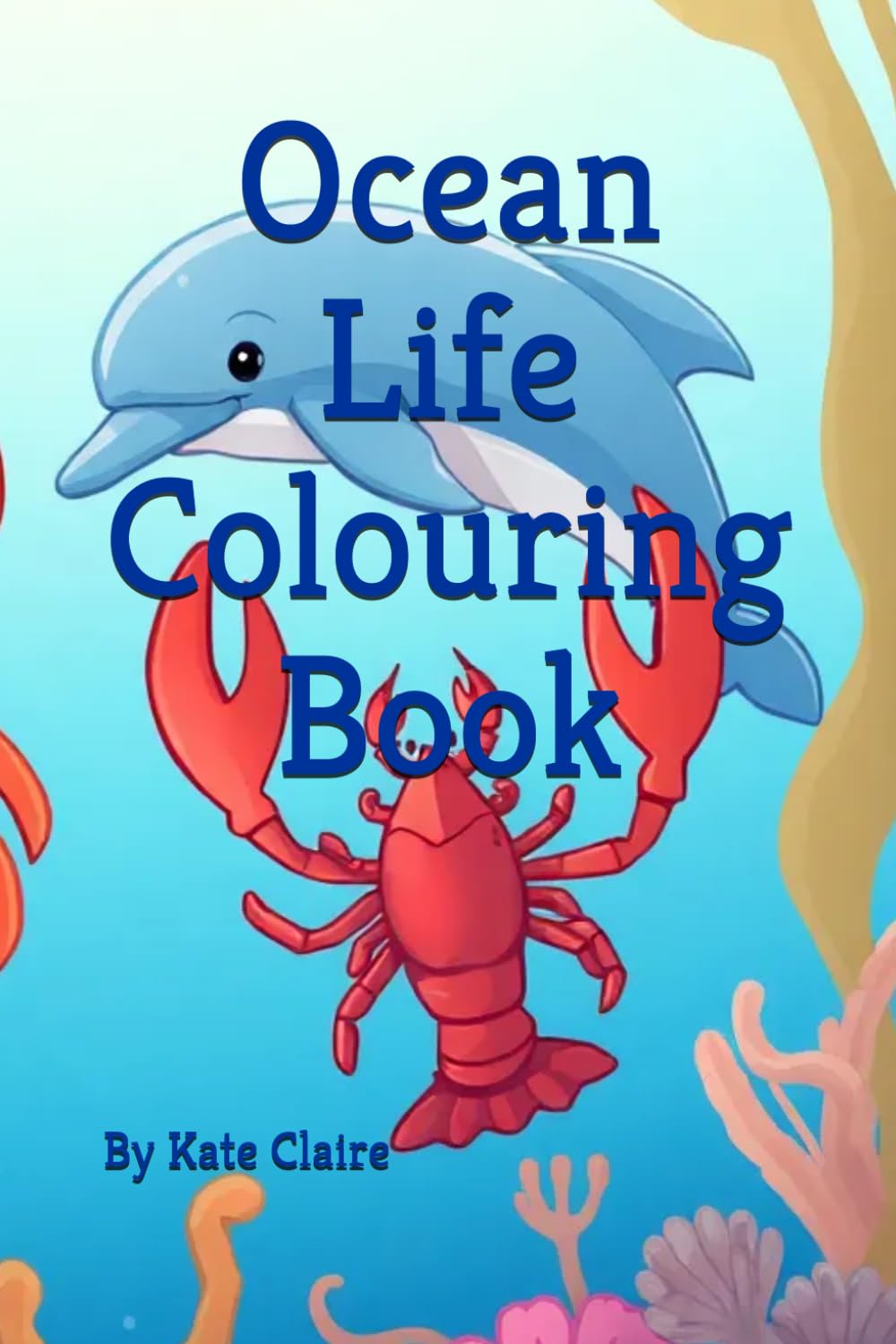 Ocean Life Colouring Book