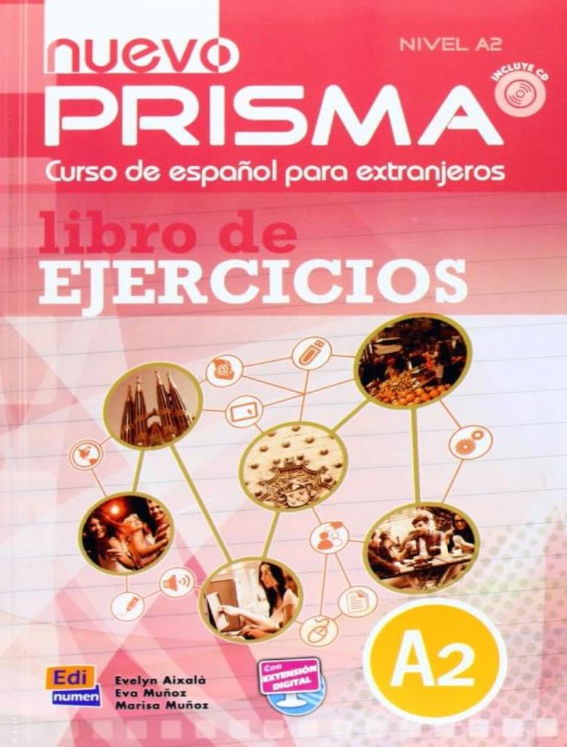 Nuevo Prisma A2 Workbook Plus Eleteca (Audio Downloadable)