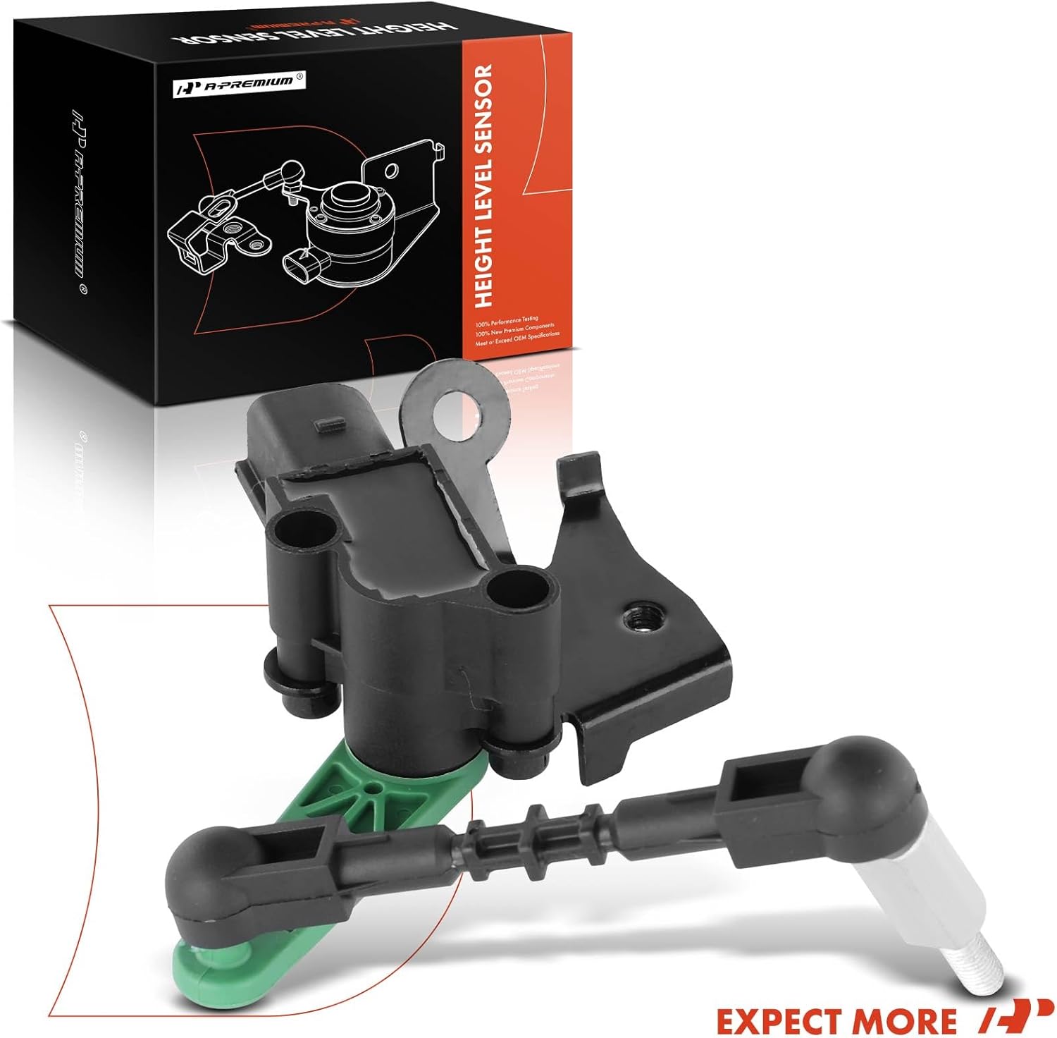 A-Premium Headlight Level Sensor Replacement for A6 A8 S6 S7 S8 Front Right