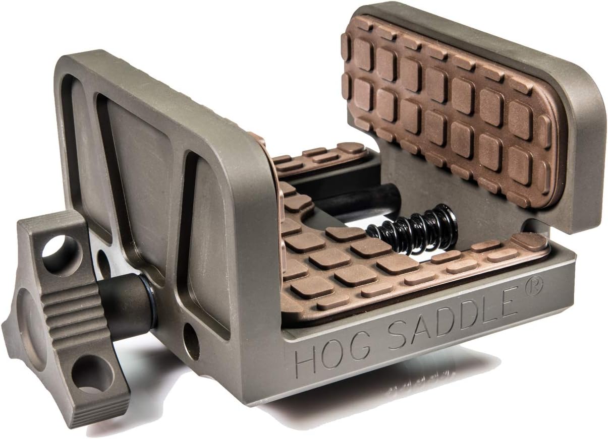 Shadow Tech LLC, HOG Saddle| Color| Sniper Grey w/Tan Pads
