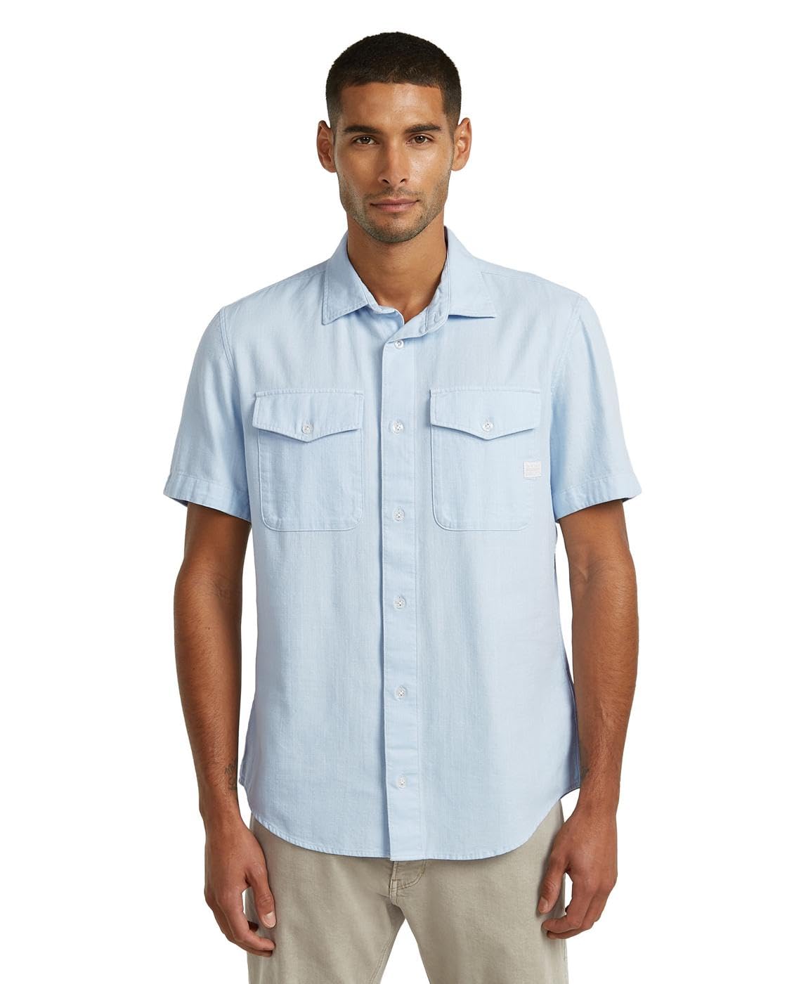 G-Star Herren Marine Slim Shirt
