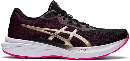 ASICS DYNABLAST 2 - Tenis de correr para mujer NegroChampán M US