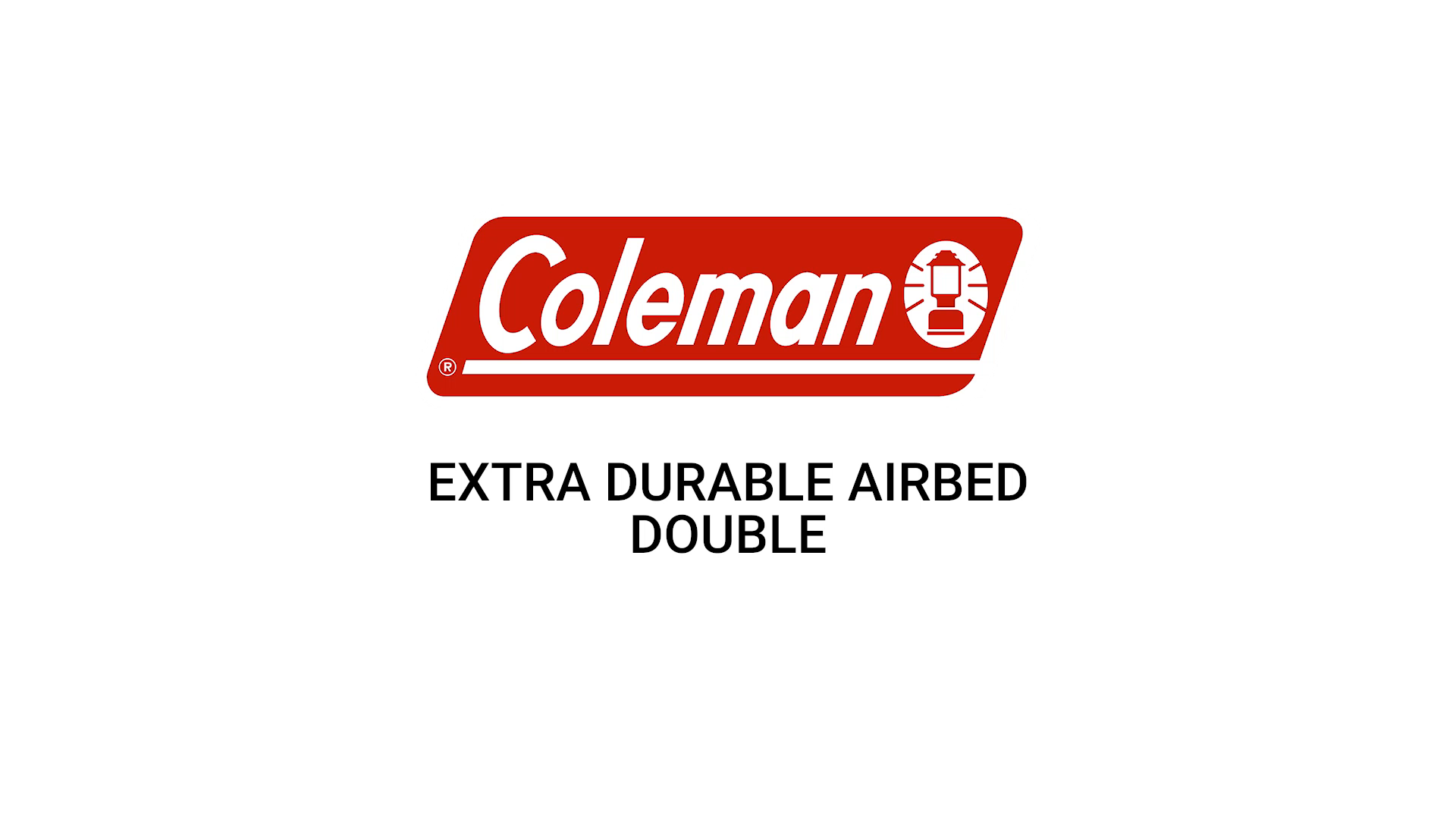 coleman extra durable double airbed