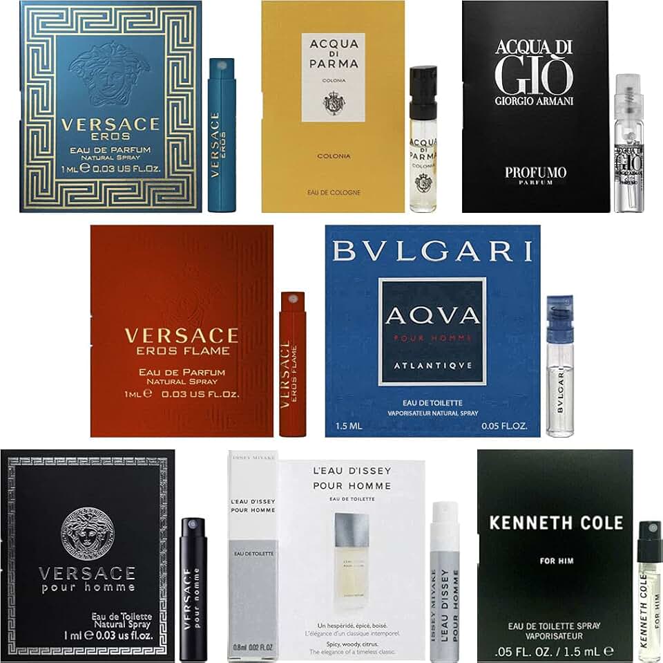 men cologne sampler