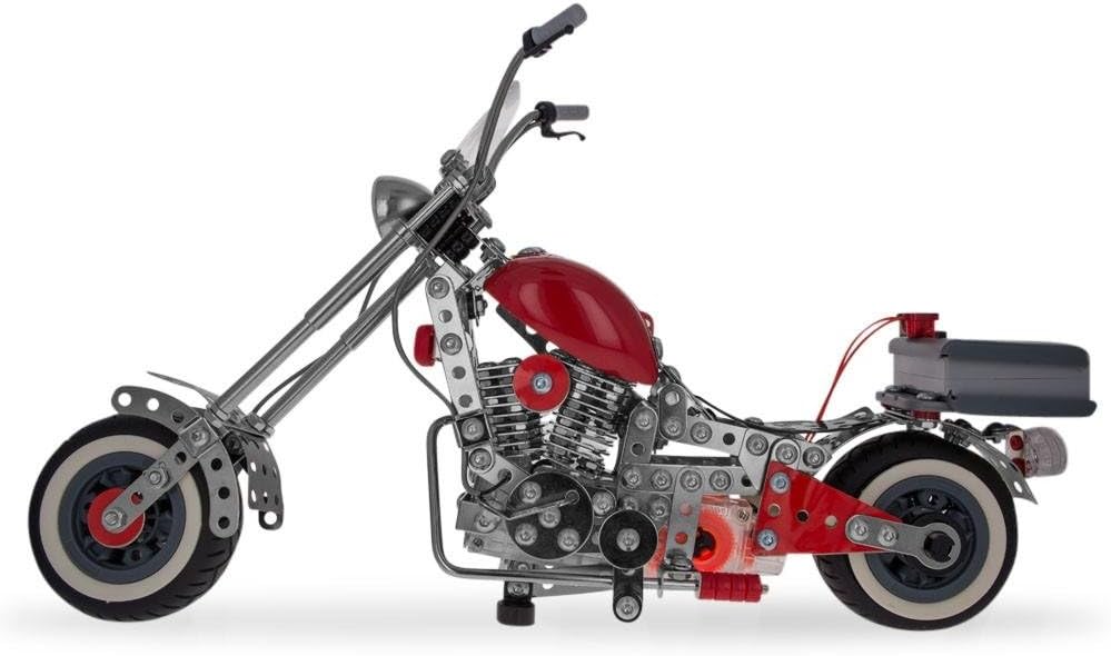 BestPysanky Motorcycle Bike Chopper Construction Model Kit (940 Pieces)