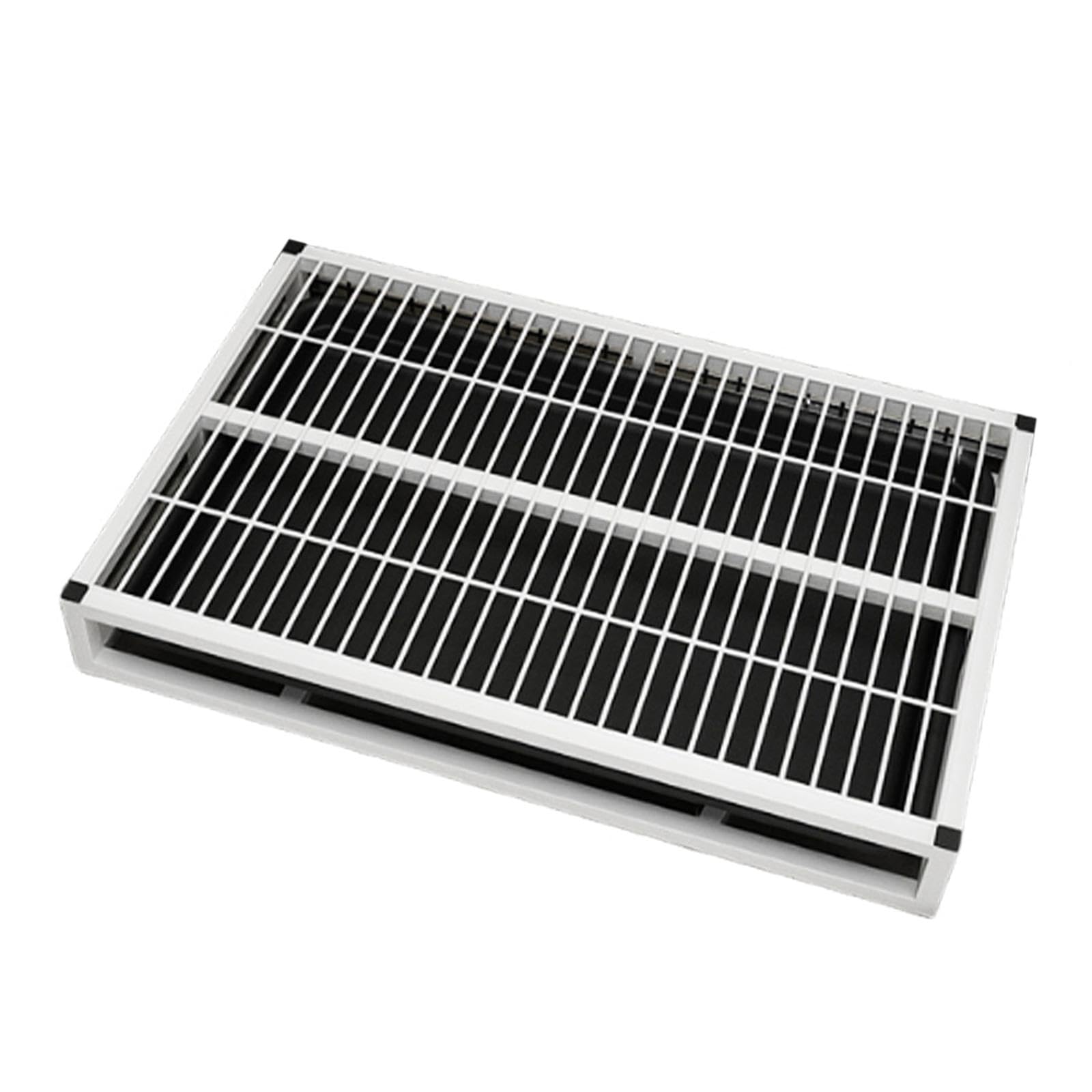 Bandeja Sanitaria para Perros Orinal Interior Portátil Inodoro de Entrenamiento Y Soporte para Empapadores con Almohadillas Antideslizantes Adecuado