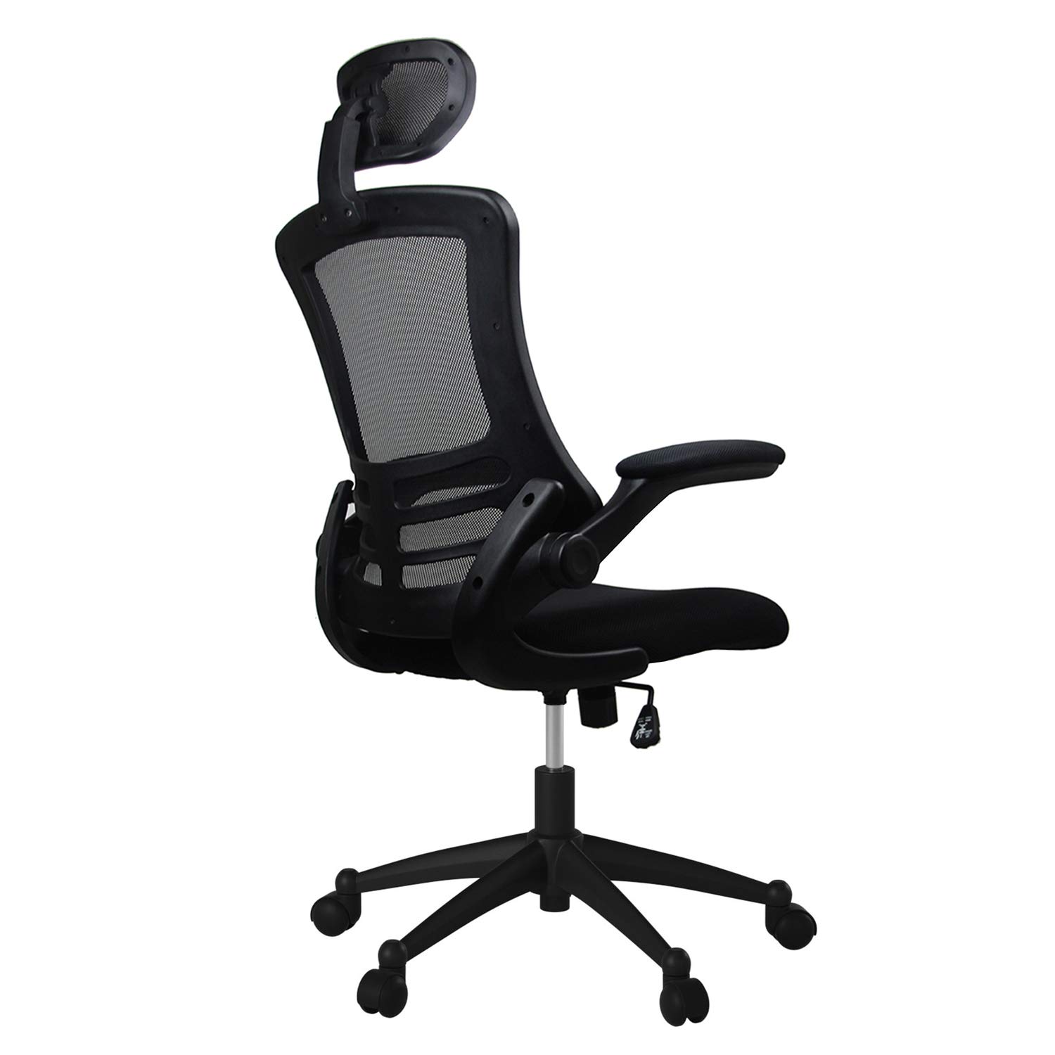 weber high back mesh chair with headrest
