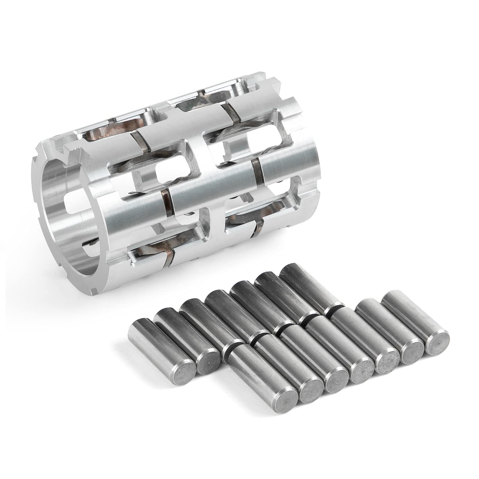 SFriding Aluminum Front Differential Sprague Roll Cage with H-Clips & Rollers for Polaris LSV 4X4 2011, 3233949 3234167 3234455 3234377, Silver