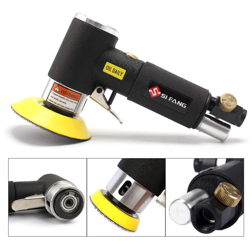Dual Action Sander Air Polisher Kit 