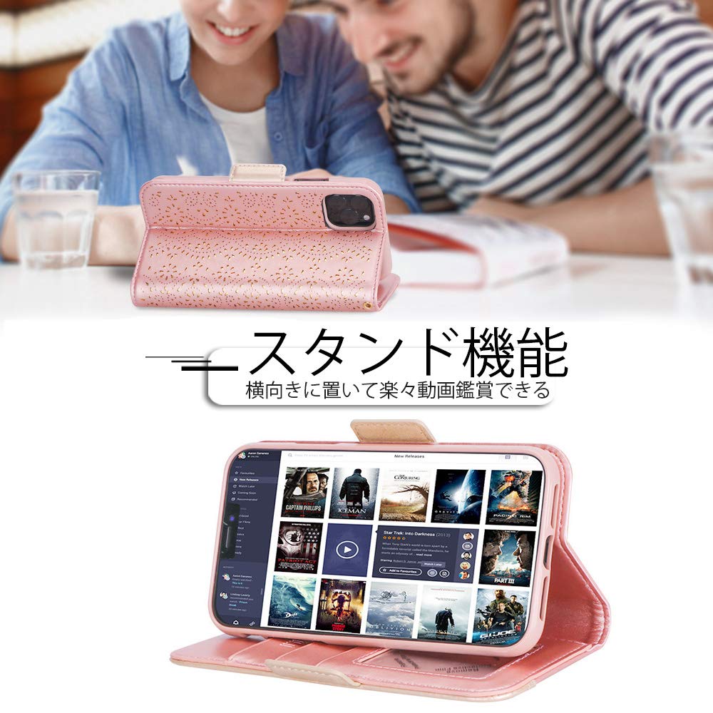 iPhone11 Pro スマホケース 5.8インチ 手帳型 ワイヤレス充電対応 Amazon.co.jp: iPhone 11 Pro ケース 手帳型 5.8インチ