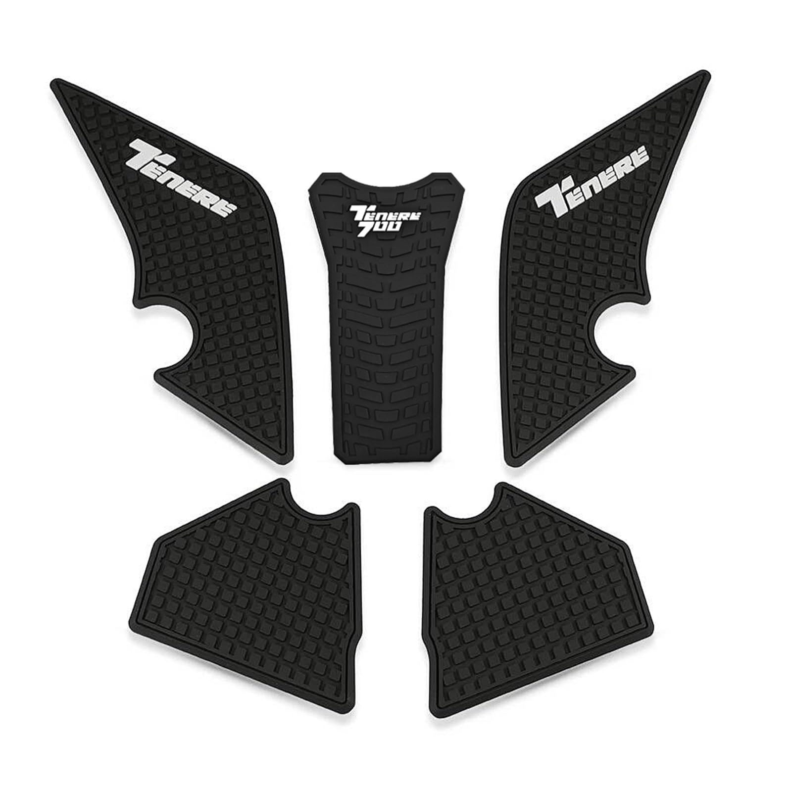 for Yamaha Tenere 700 Rally T700 XTZ 690 T Tenere700 2019-22 Motorcycle Non-Slip Side Fuel Tank Stickers Waterproof Pad