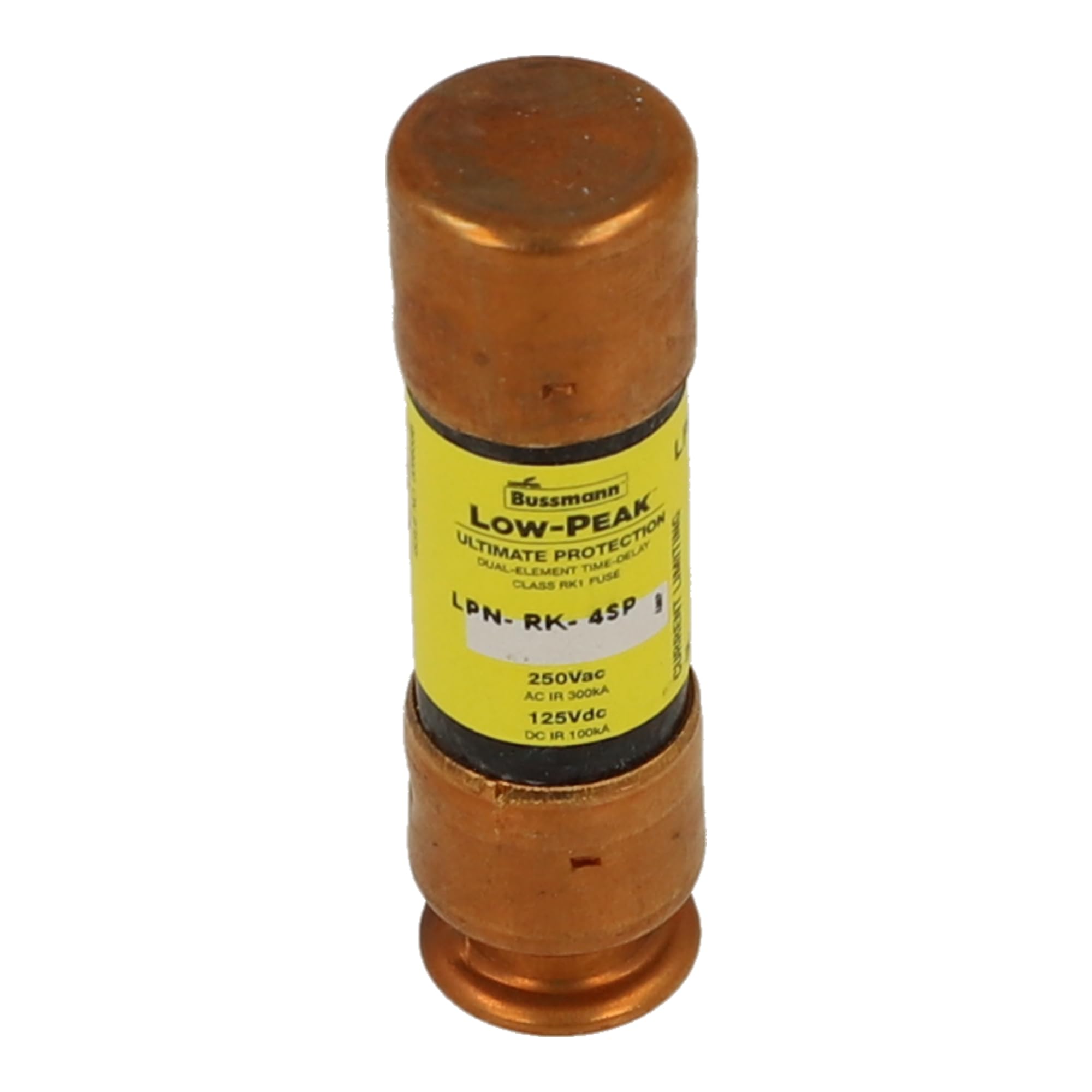 LPN-RK-4SP BUSSMANN FUSE LOW PEAK DUAL ELEMENT LOW VOLTAGE - 2