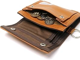 Amazon | ポーター・フリースタイル・横型ウォレット (キャメル