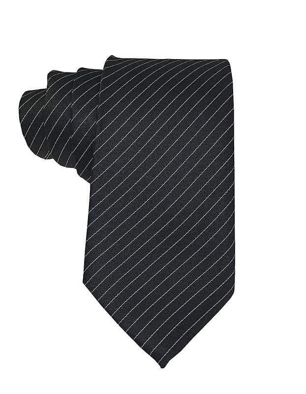 Image of Micro Fiber Stripped Neck Ties For Mens Boys Tie Length & Width - 58 Inch & 3 Inch