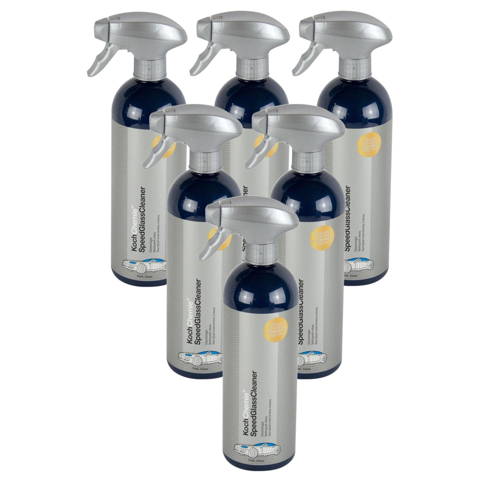Koch Chemie 6X Speed Glass Cleaner Glasreiniger Scheibenreiniger Reiniger 750 ml