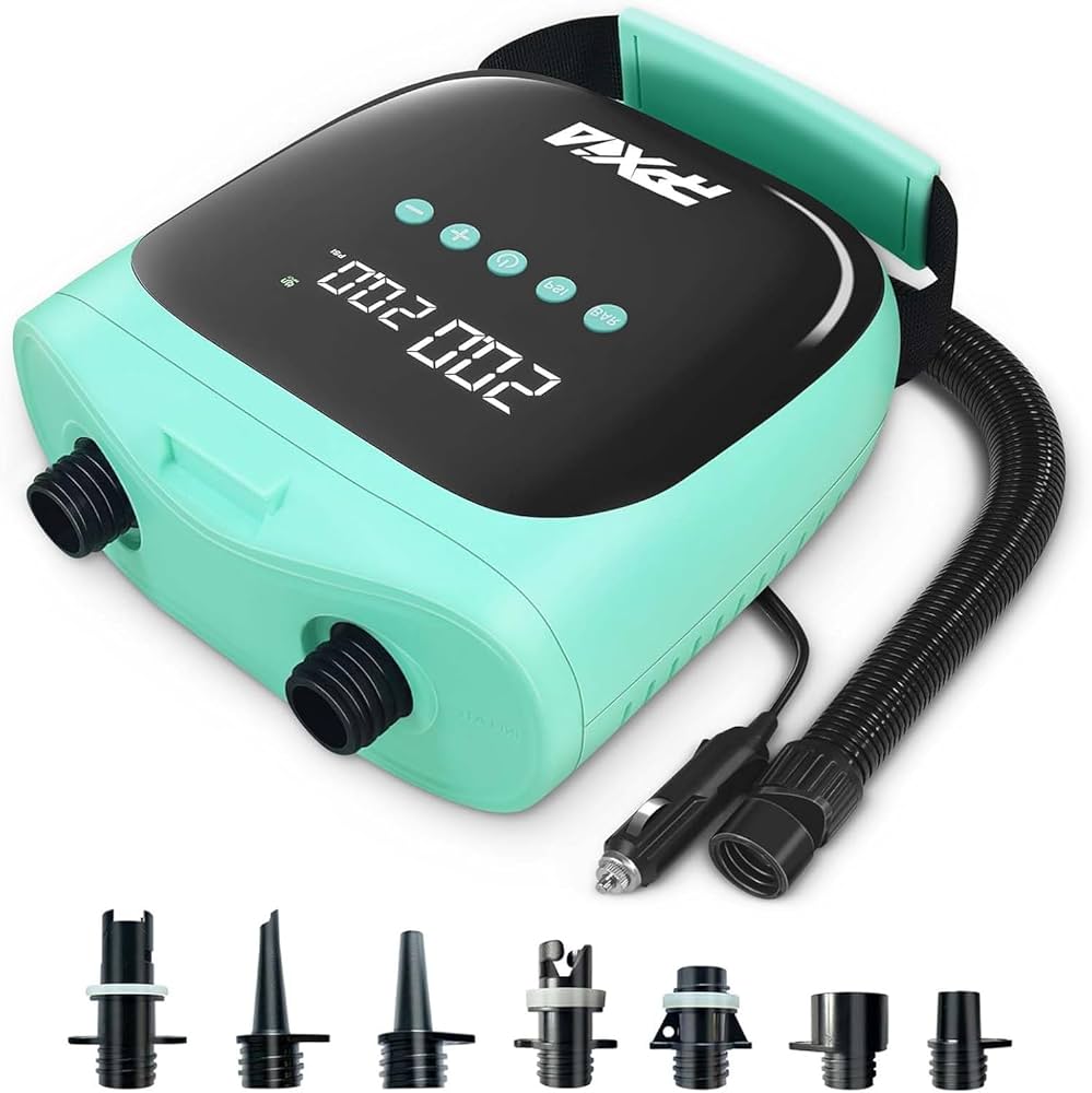 Amazon.co.jp: SUPエアポンプ 電動空気入れ エアーポンプ 20PSI