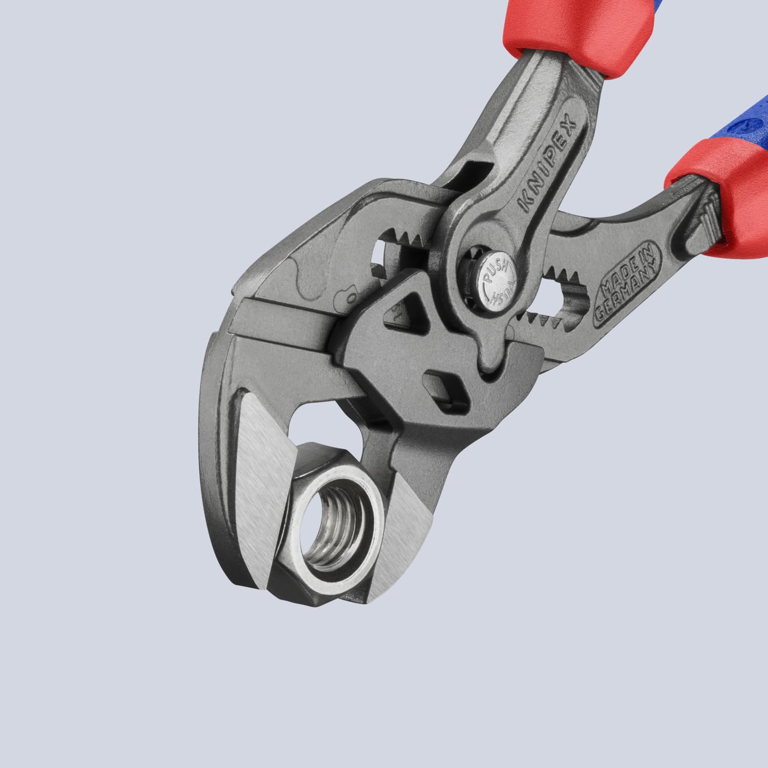 KNIPEX Narzędzia - klucz szczypcowy, czarne wykończenie, wielokomponentowy (8602180)