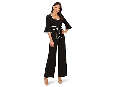 Adrianna Papell Ruffle Sleeve Jumpsuit Women