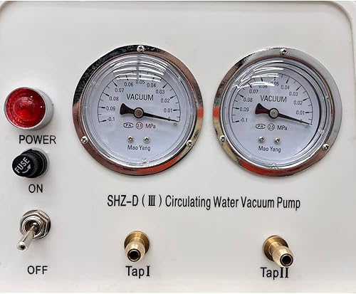 Miniatura 6 de INTBUYING Bomba de vacío de agua circulante de 15L, aspirador de chorro de agua de laboratorio para química y evacuación de aire, bomba de vacío