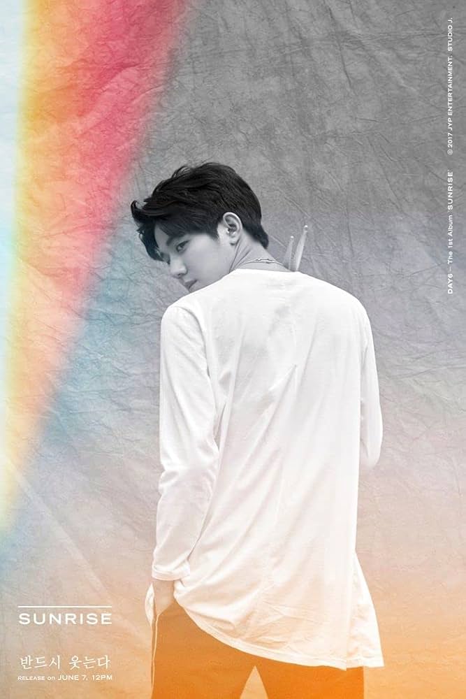 DAY6 [SUNRISE] 1st Album CD+PhotoBook+Clear Cover+Lyrics+2p