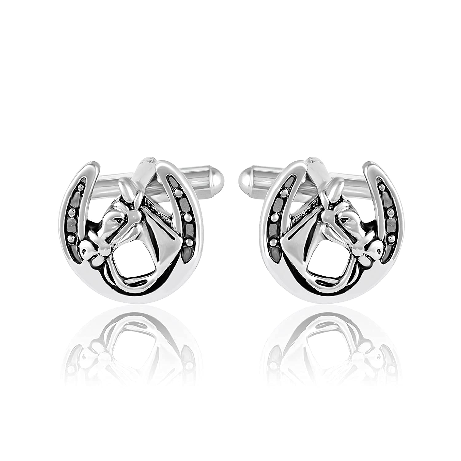 Cufflinks set for men Silver,Cuff links Gold Button,And Boys Gift,Office Horse,Paying Cards Guitar,Crown, Anchor,doctor Cufflinks Multicolor, With Gift Box-image-42