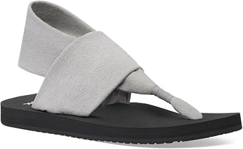 Sanuk Women's Yoga Sling | Sandals for Women | Yoga Sandals For Women | Memory Foam Footbed | Two-Way Stretch Upper