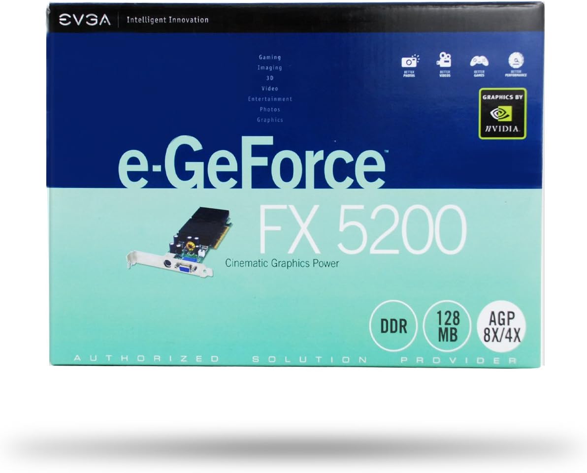 EVGA 128-A8-N303-L2 scheda video GeForce FX 5200 GDDR