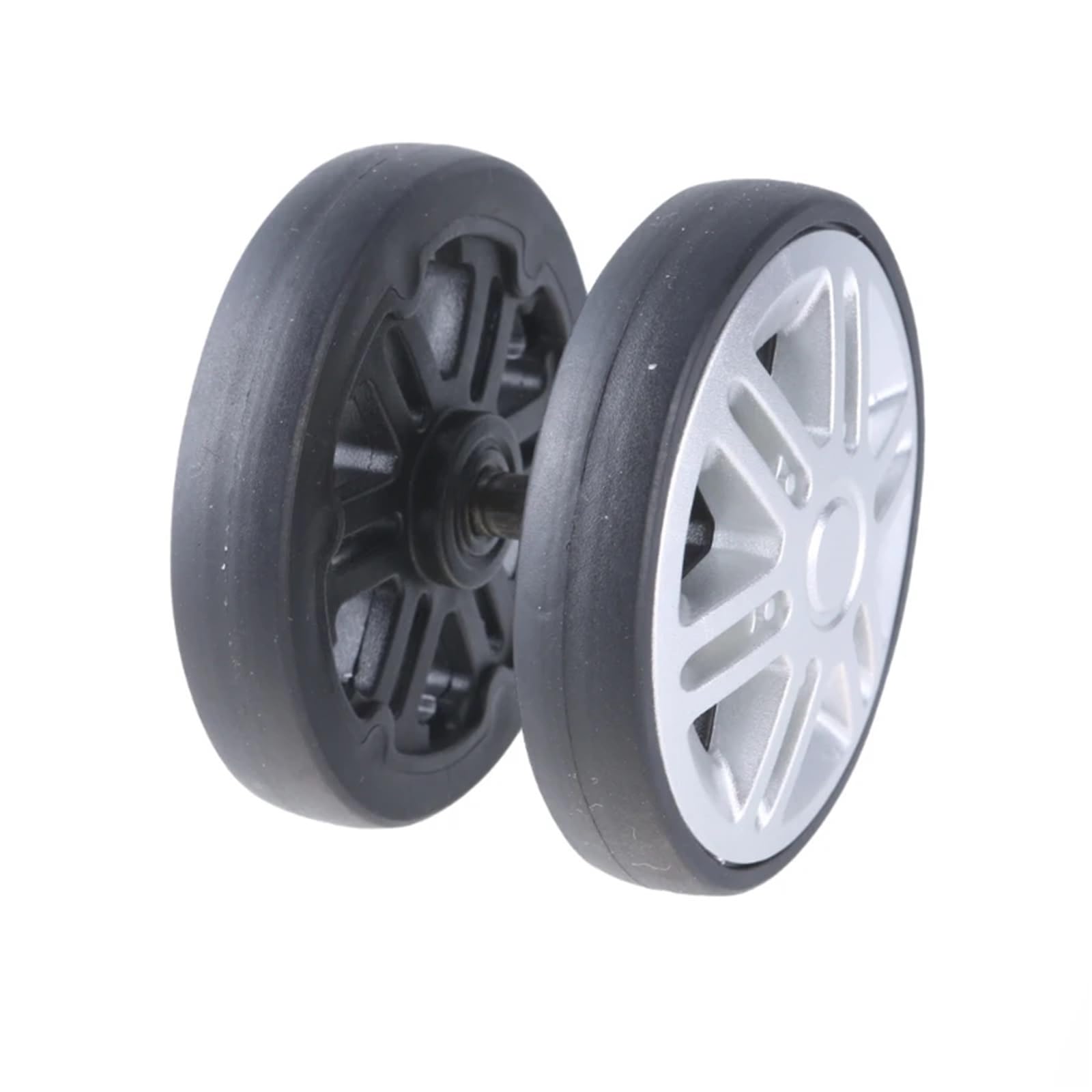 Plastikowe uniwersalne koło bagażowe o średnicy 60 mm
