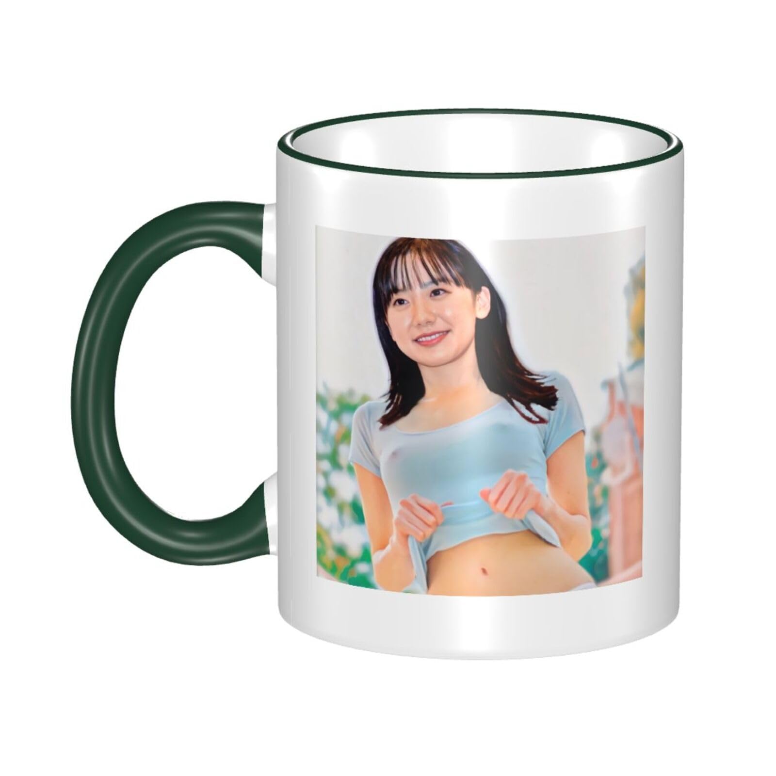 Amazon.co.jp: korkus 芦田愛菜 マグカップ コーヒーカップ 朝食カップ