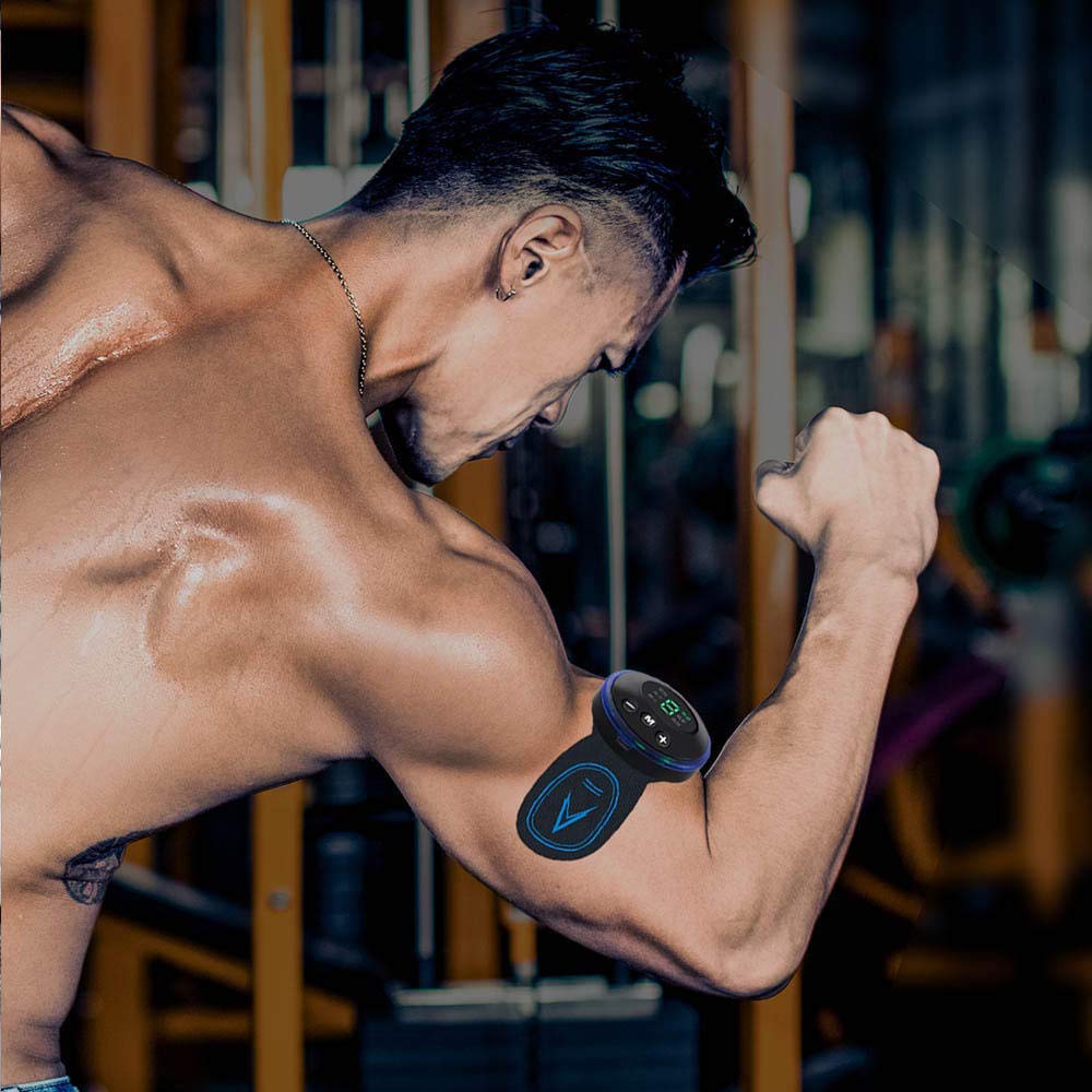 Amazon.co.jp: シックスパット,LCDディスプレイ付きEMSマッスルスティ