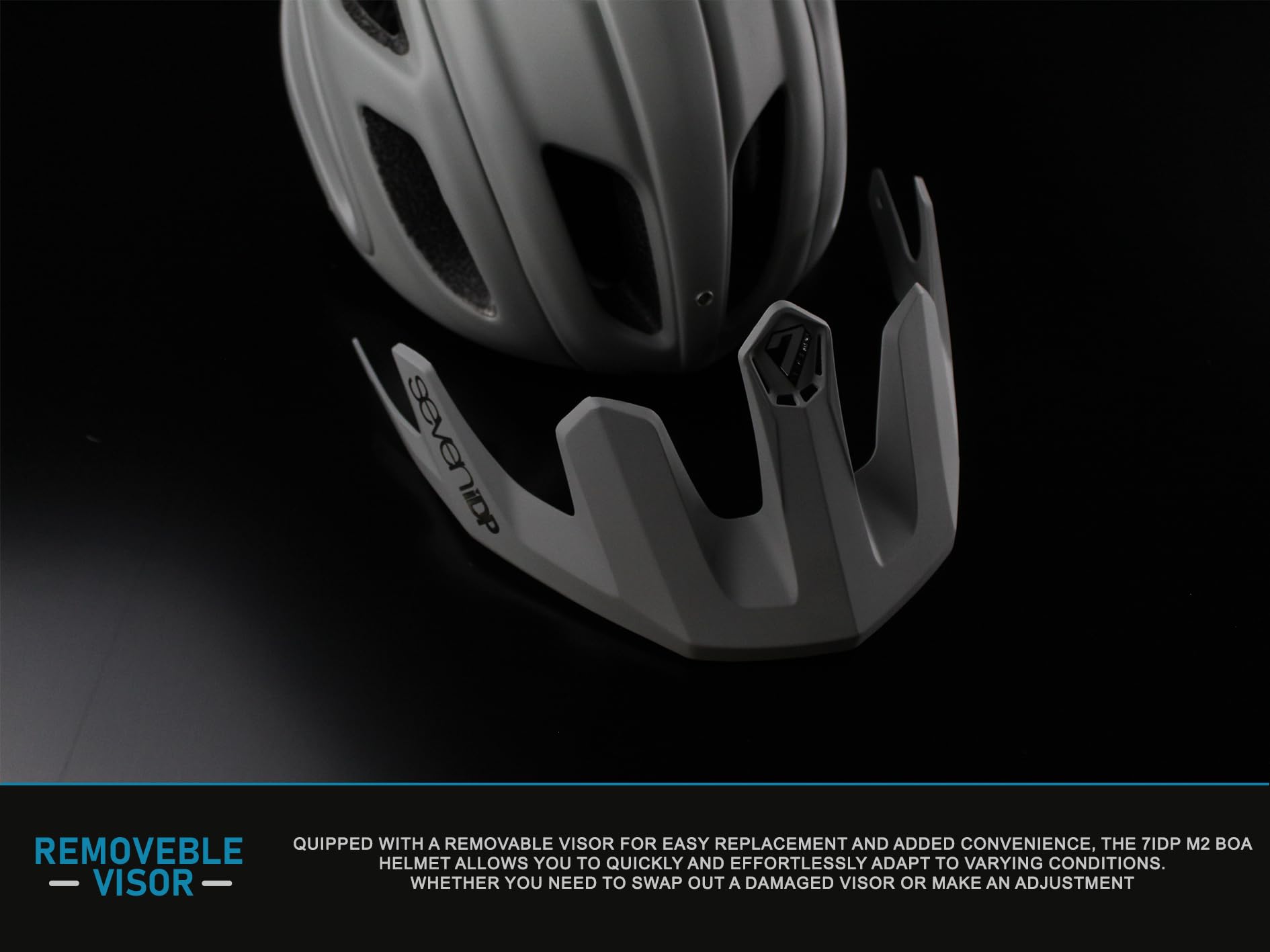 7iDP M2 BOA MTB kask rower górski wentylowany regulowany rower enduro All-Mountain lekki i oddychający