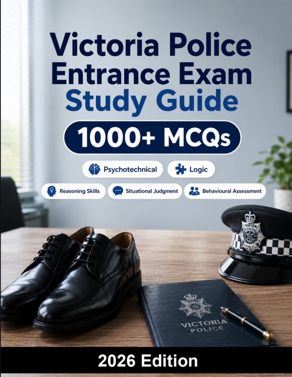 Victoria Police Entrance Exam Study Guide: Reasoning skills, situational judgment, behavioural assessment, communication and recruitment process preparation