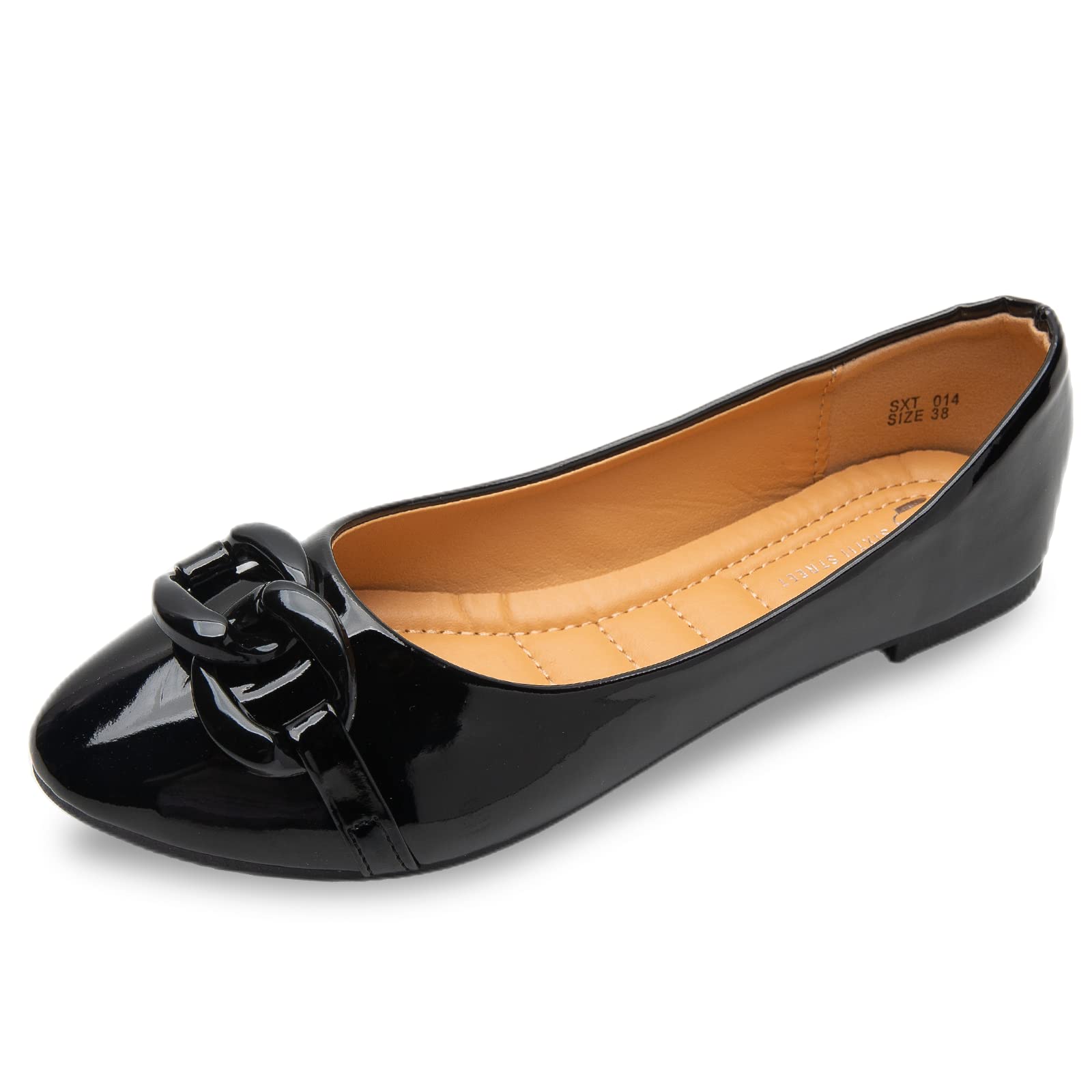 Sixth Street Womens Casual Comfortable and Lightweight Ballerina Ballet Flats - Black - (Size-36) - SXT 014 (B0BB1TRLTM) Amazon Price History, Amazon Price Tracker