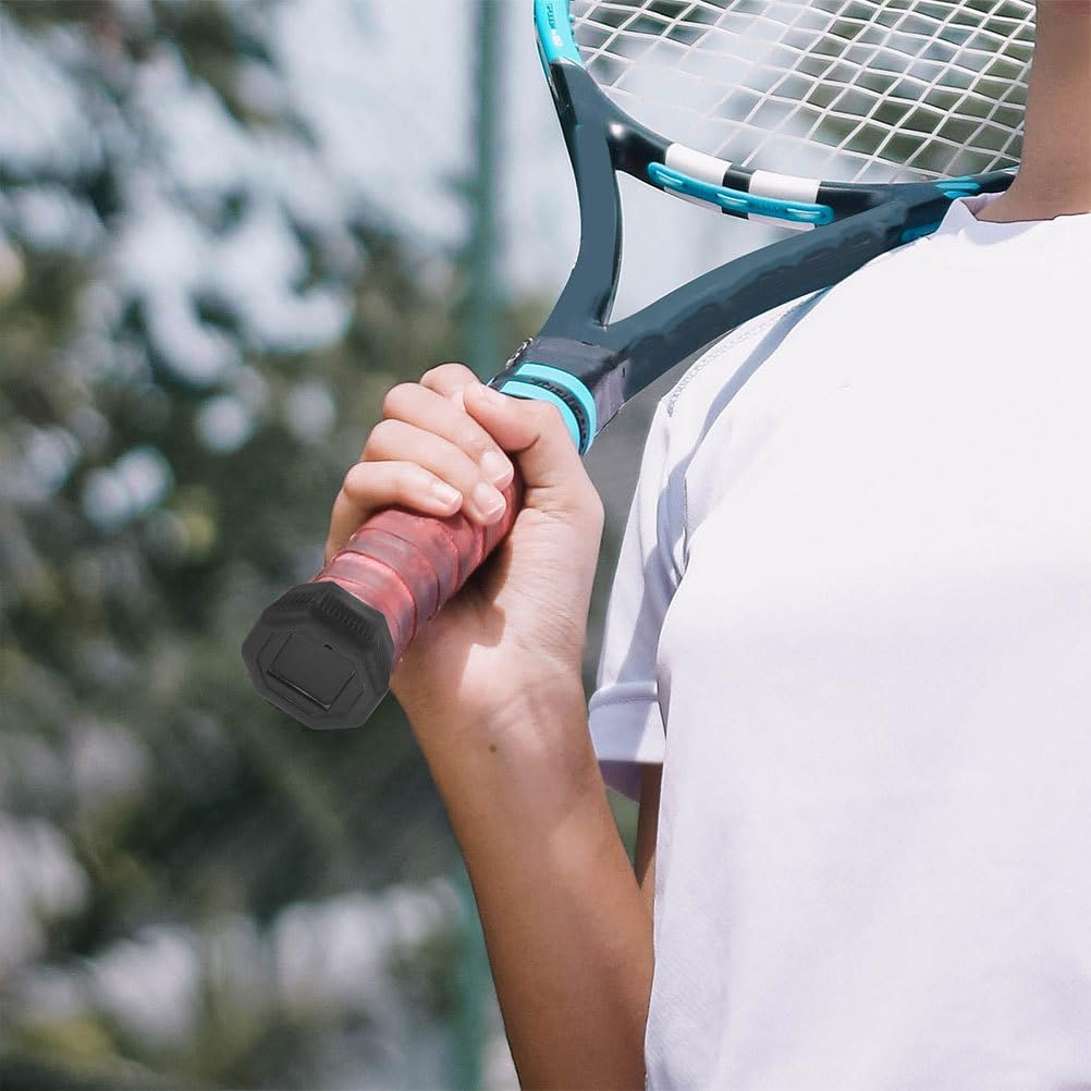 POPETPOP 3 Piezas Tapa Trasera para Raqueta De Tenis, Cubiertas Mango Antideslizantes